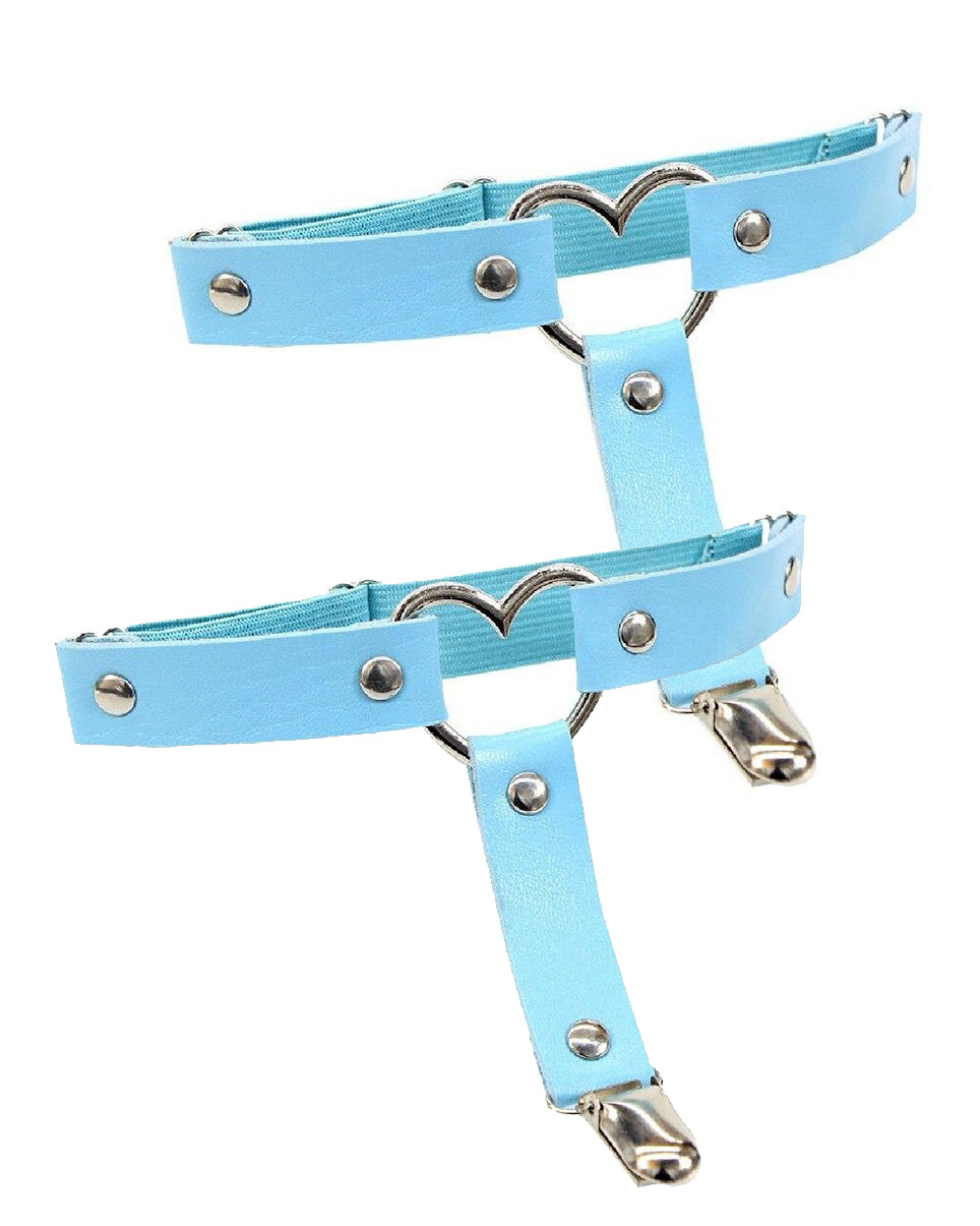 Leather leg garter cheap