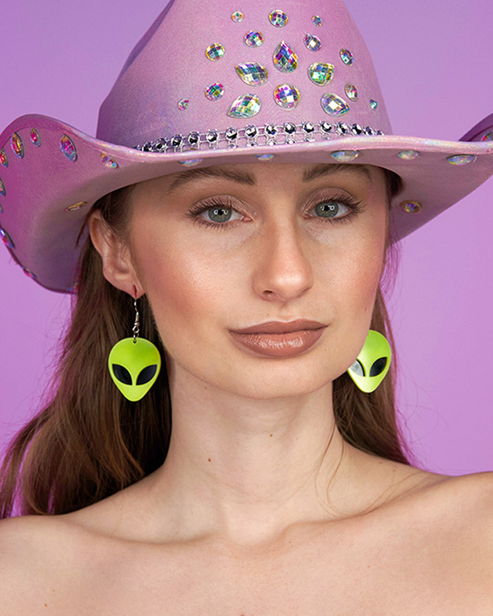 Abducted Alien Earrings