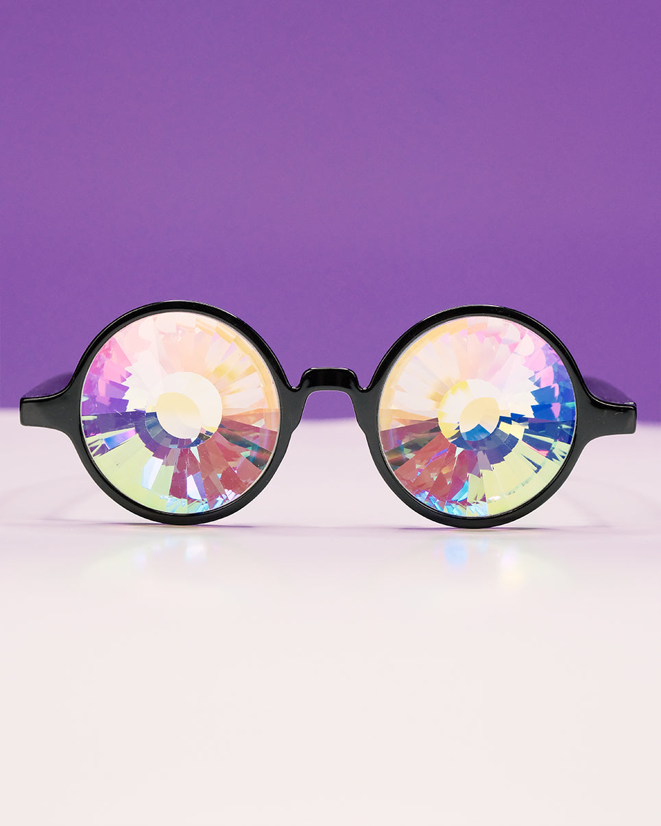 Glofx Rainbow Wormhole Kaleidoscope Glasses - Rave Wonderland