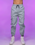 Baby Blue Boy Unisex Cargo Pants - Rave Wonderland