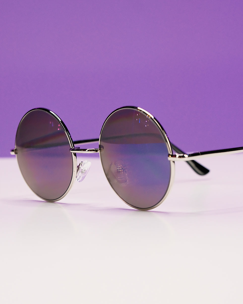 GloFX Imagine Diffraction Glasses Blue Mirror - Rave Wonderland