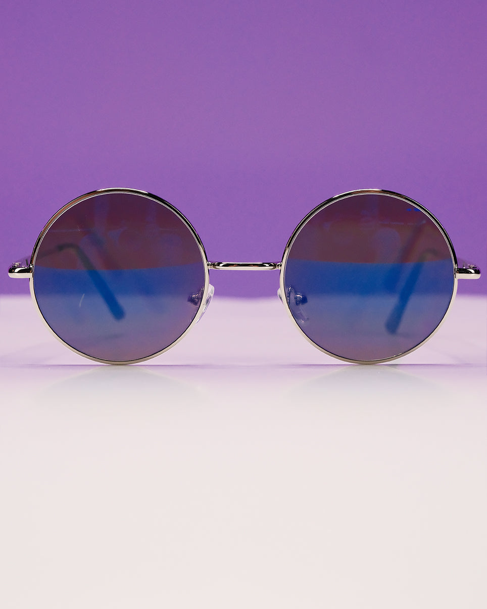 GloFX Imagine Diffraction Glasses Blue Mirror – Rave Wonderland
