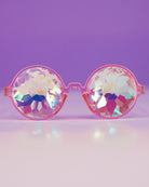 Retro Round Kaleidoscope Glasses - Rave Wonderland