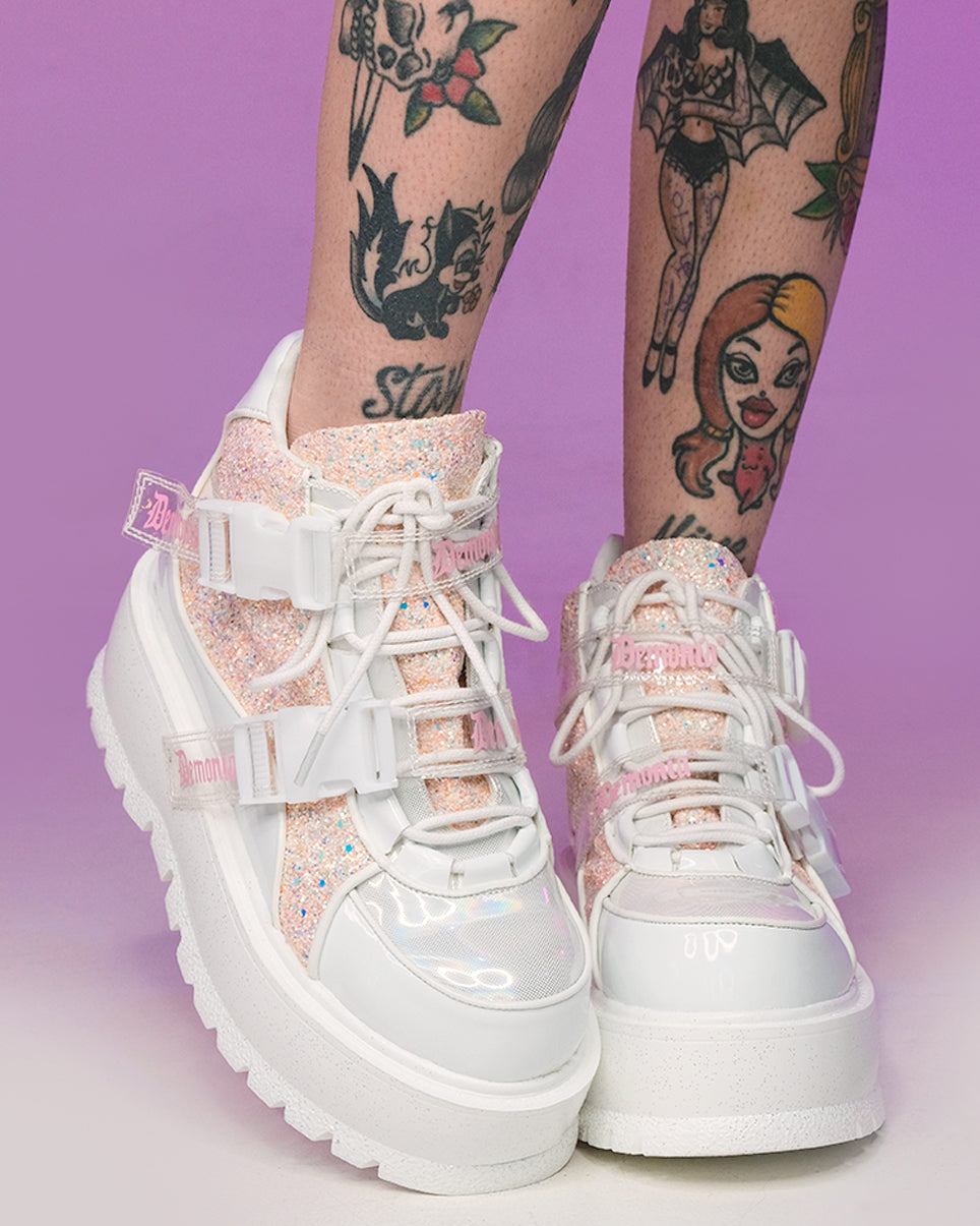 Demonia fairy online technopagan boots