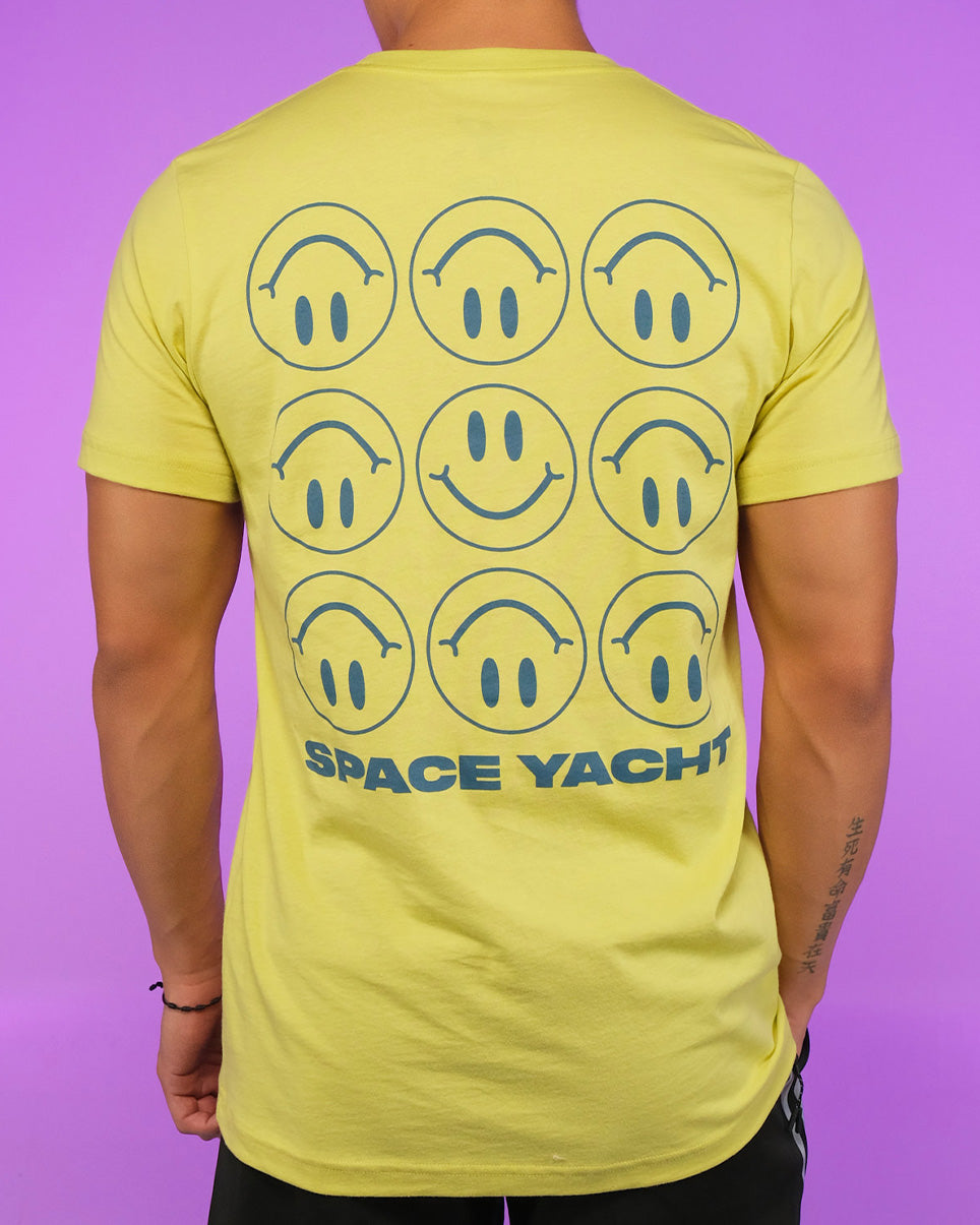 Space Yacht We Are So F*cked Yellow Tee