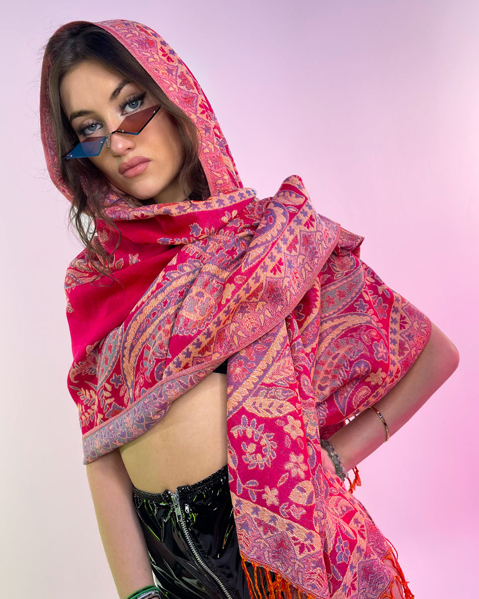 Classic Paisley Unisex Pashmina Scarf – Rave Wonderland