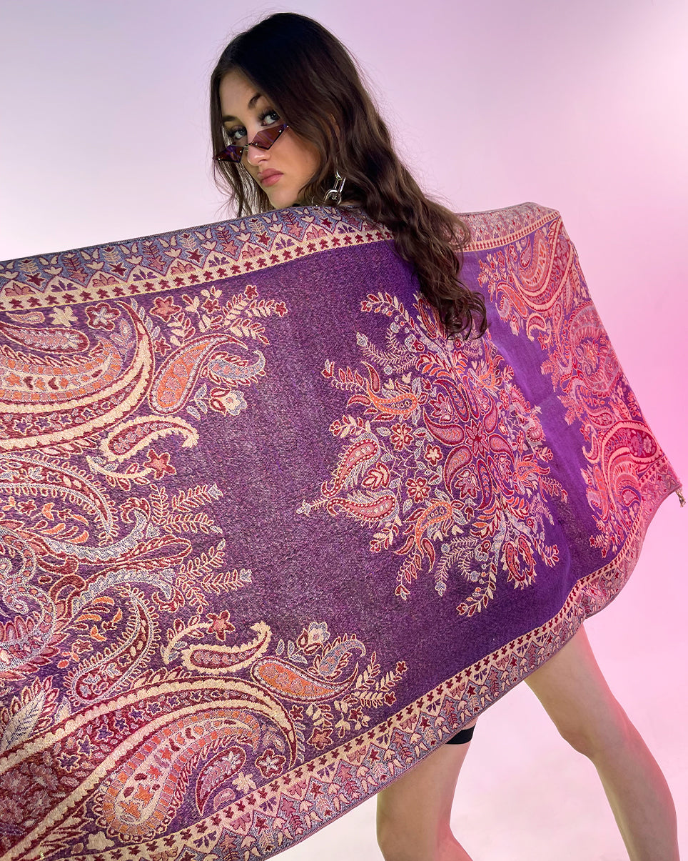 Paisley shop pashmina shawl