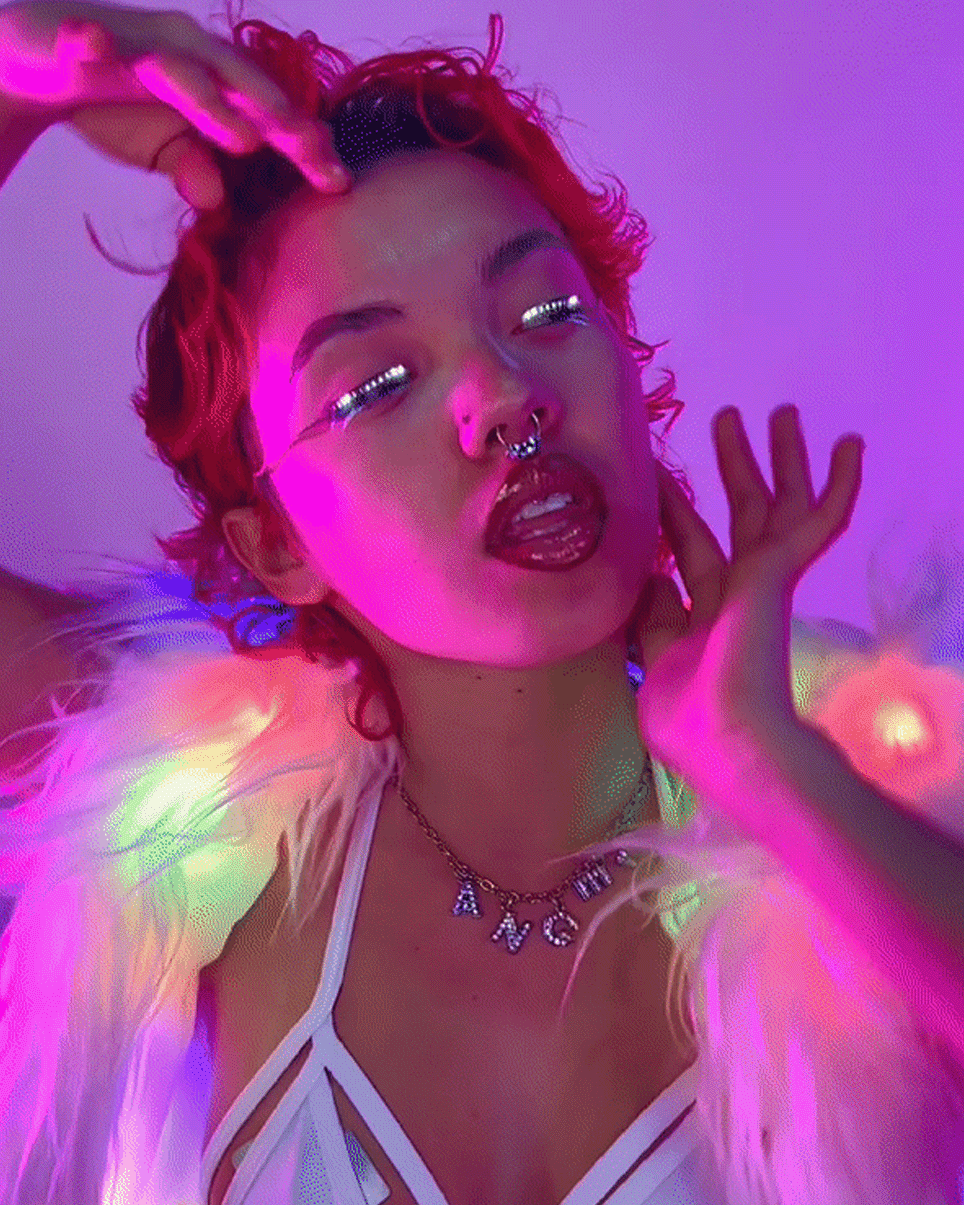 LED Multi Functional Eyelashes - Rave Wonderland