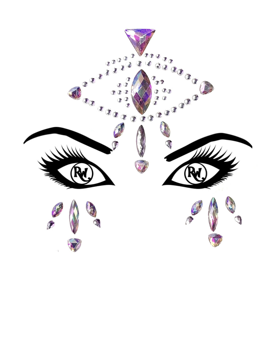 Third Eye Vibes Rave Face Jewel - Rave Wonderland