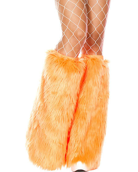 Orange leg warmers online