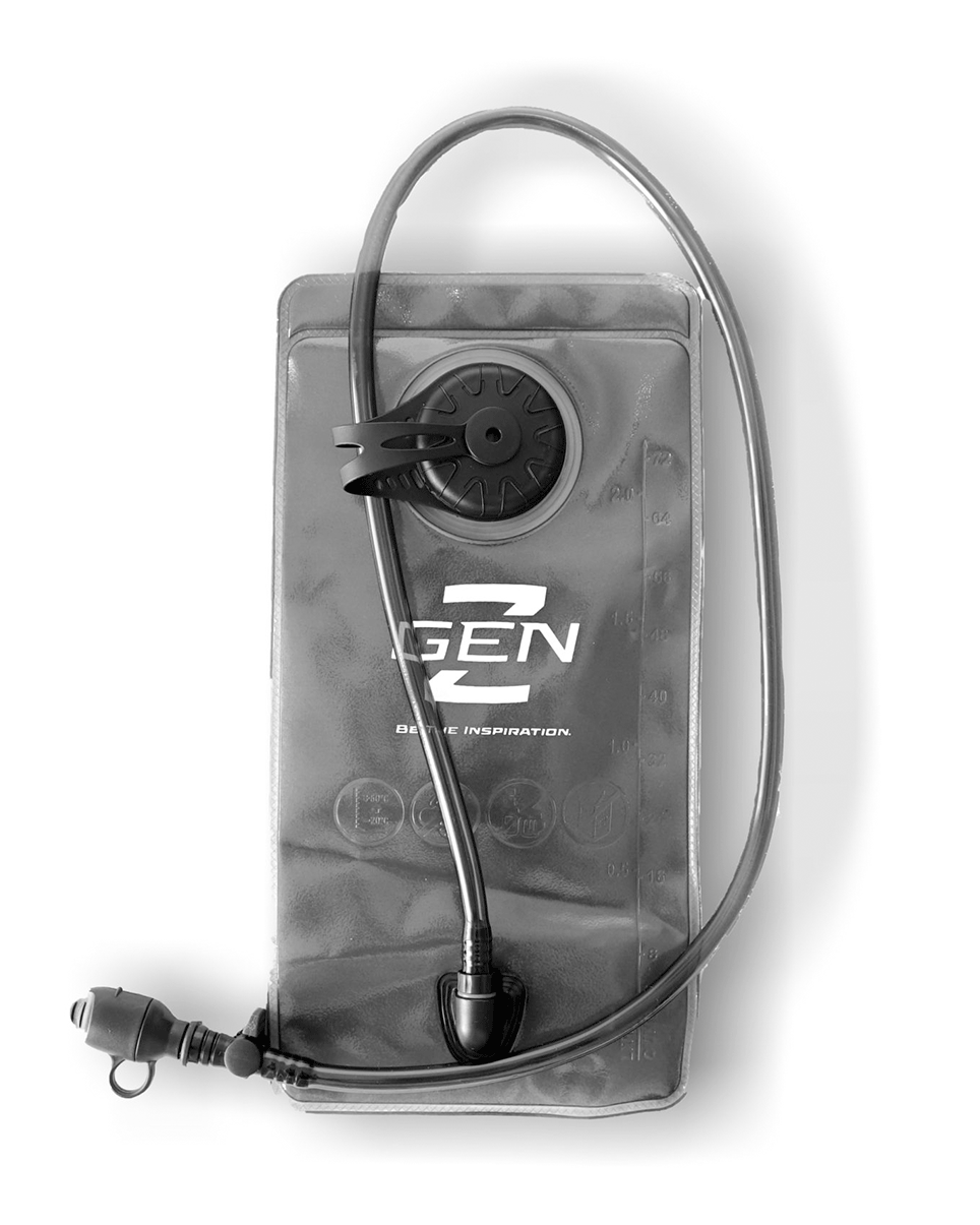 Gen Z Black Hydration Backpack