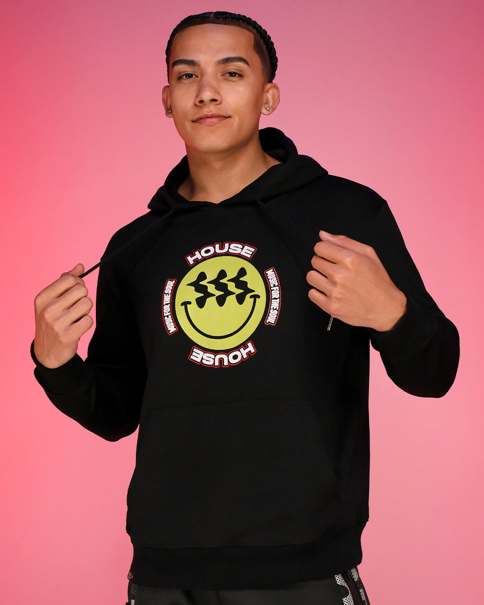 House Music For The Soul Smile Hoodie