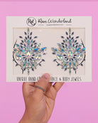 Iridescent Self-Adhesive Jewel Pasties - Rave Wonderland