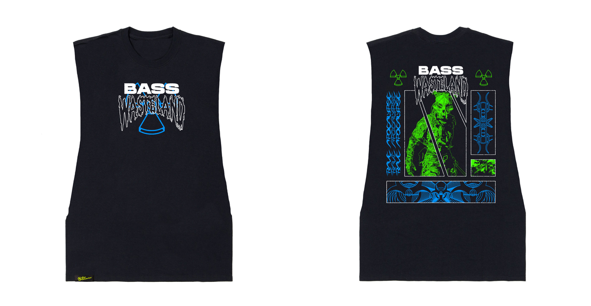 Bass Wasteland Dystopia Muscle Tee