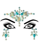 Blue Magic Festival Face Jewel - Rave Wonderland