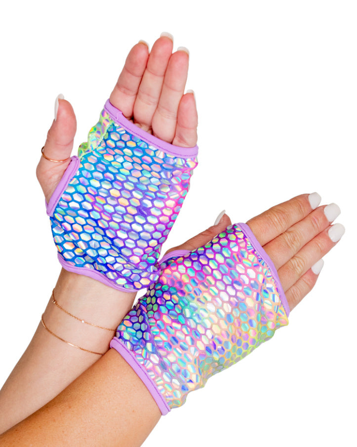 Astro Candy Open Finger Gloves