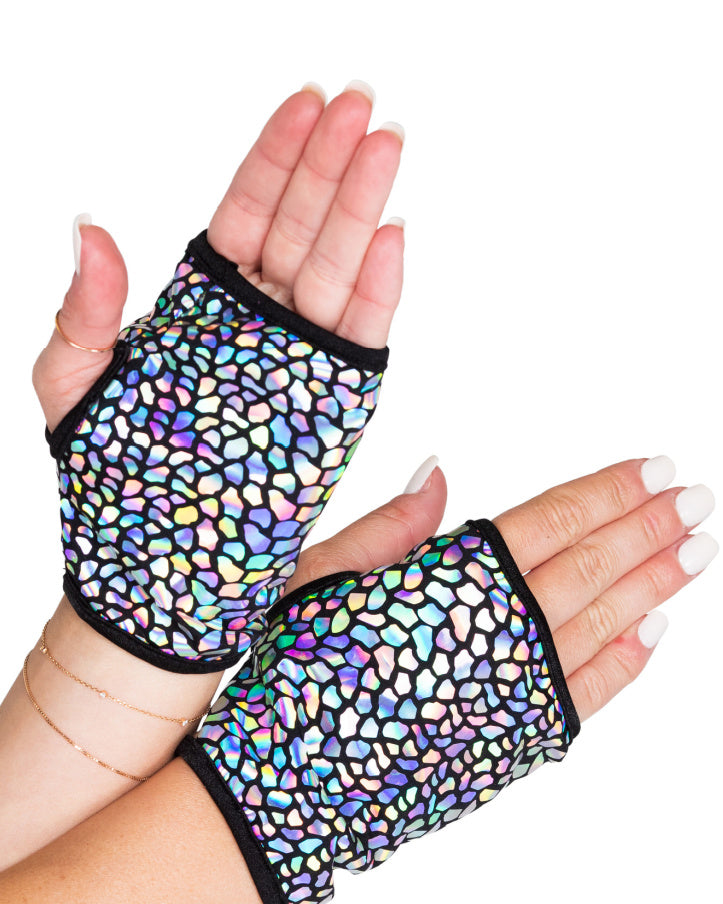 Astro Candy Open Finger Gloves