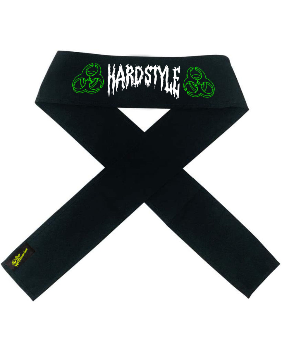 Hardstyle Biohazard Silk Headband