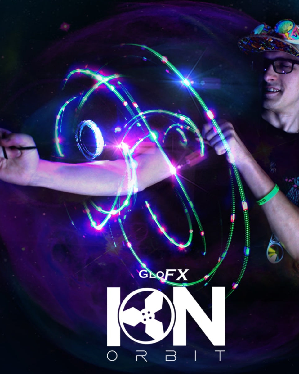 GloFX 3-LED Ion Orbit - Rave Wonderland