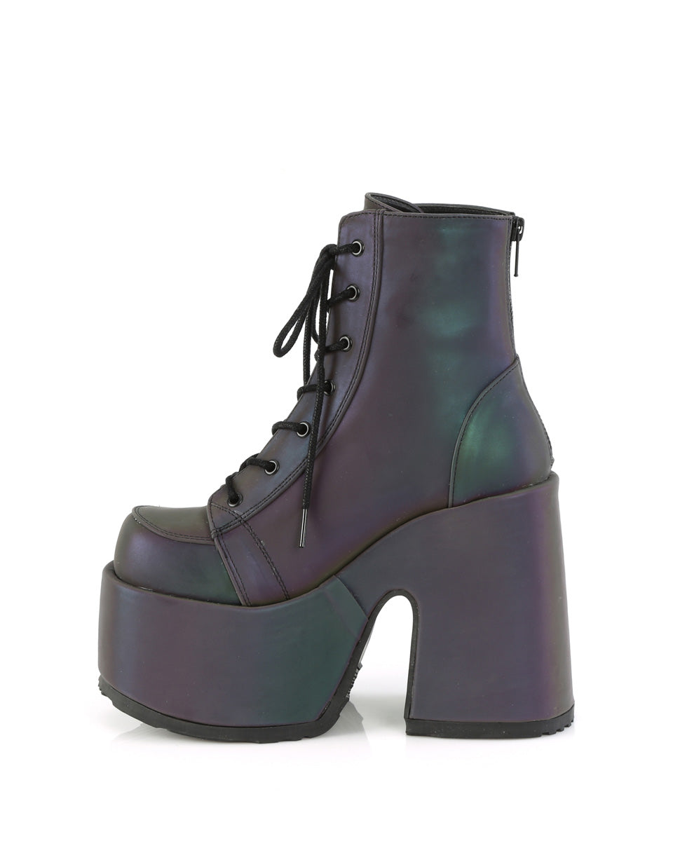 Reflective platform shoes sales