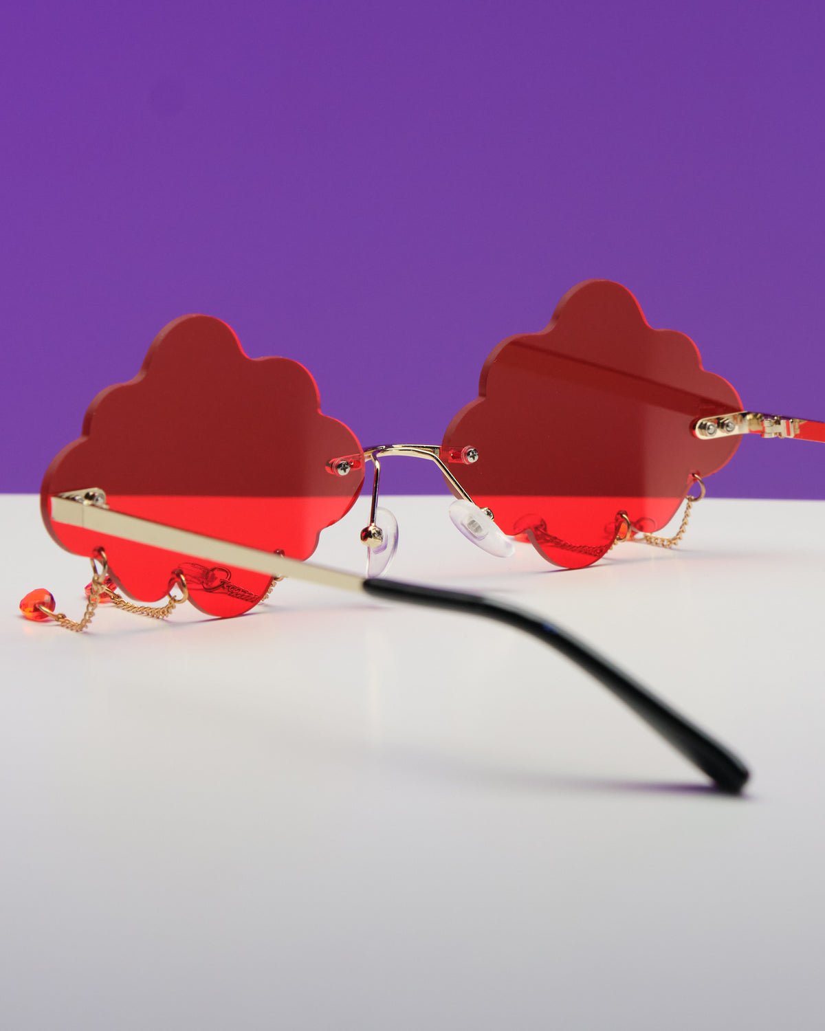 Rainy Days Cloud Color Sunglasses - Rave Wonderland