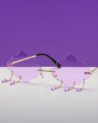 Rainy Days Cloud Color Sunglasses - Rave Wonderland
