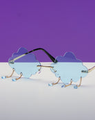 Rainy Days Cloud Color Sunglasses - Rave Wonderland