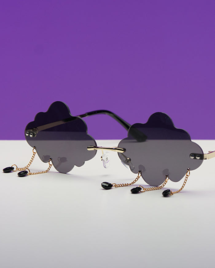 Rainy Days Cloud Color Sunglasses Rave Wonderland