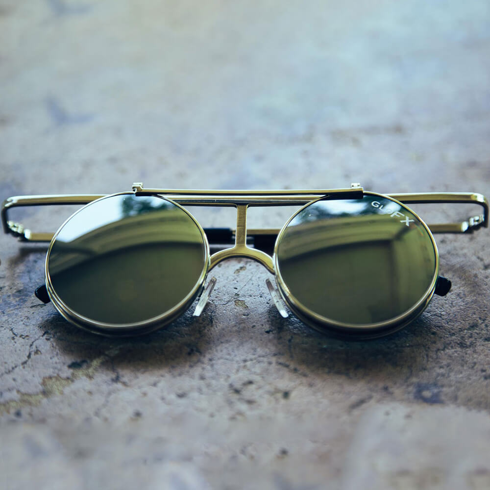 GloFX Flip Diffraction Glasses - Rave Wonderland