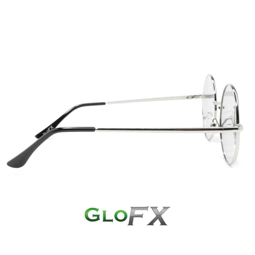 GloFX Imagine Diffraction Glasses Blue Mirror - Rave Wonderland