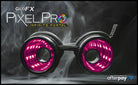 GloFX Pixel Pro Infinite Portal Goggles - Rave Wonderland