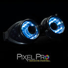 GloFX Pixel Pro Infinite Portal Goggles - Rave Wonderland