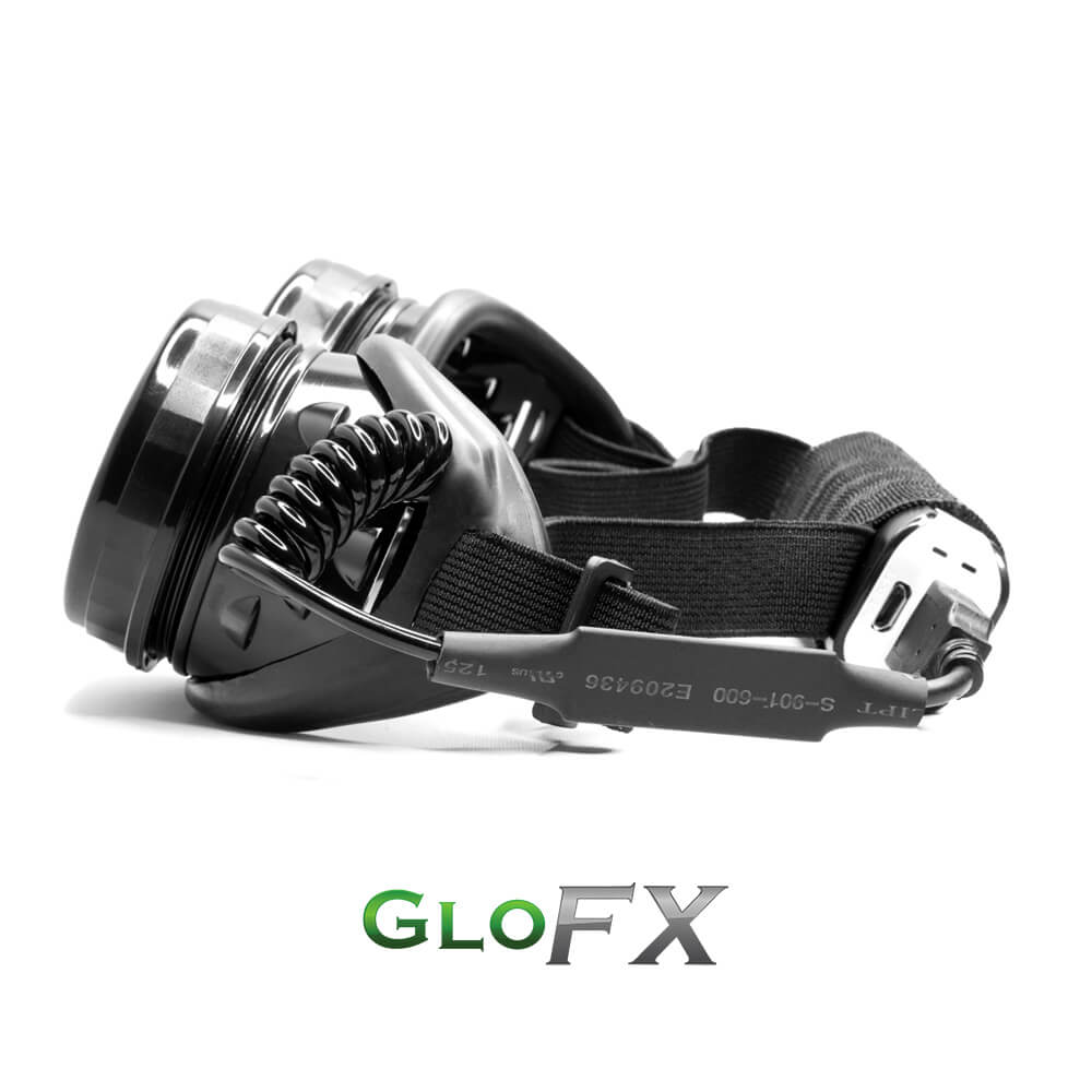GloFX Pixel Pro LED Goggles - Rave Wonderland