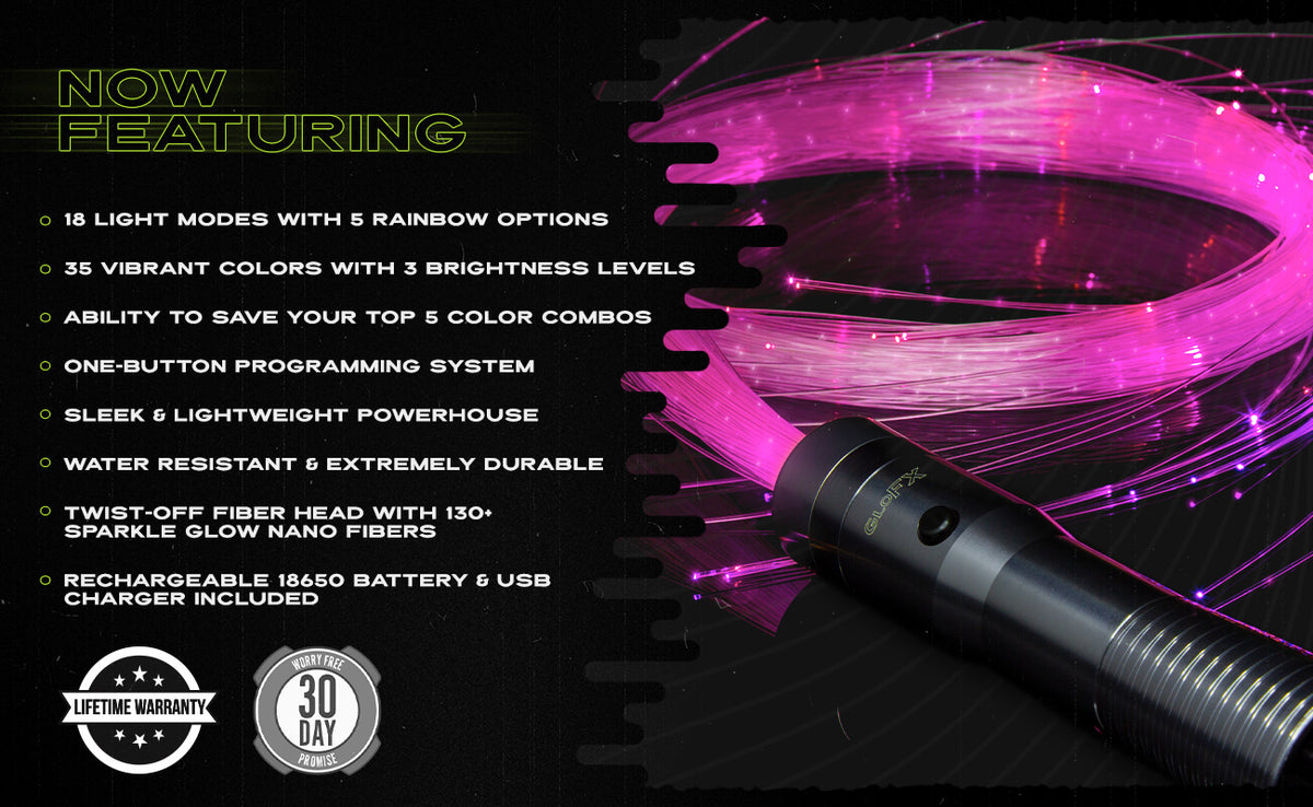 GloFX Space Whip Remix - Sparkle Fiber - Rave Wonderland