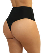 Black High Waist Cheeky Bottoms - Rave Wonderland