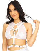 Heaven Sent Faux Leather Wings Harness - Rave Wonderland
