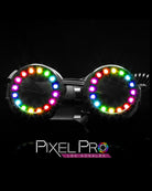 GloFX Pixel Pro LED Goggles - Rave Wonderland