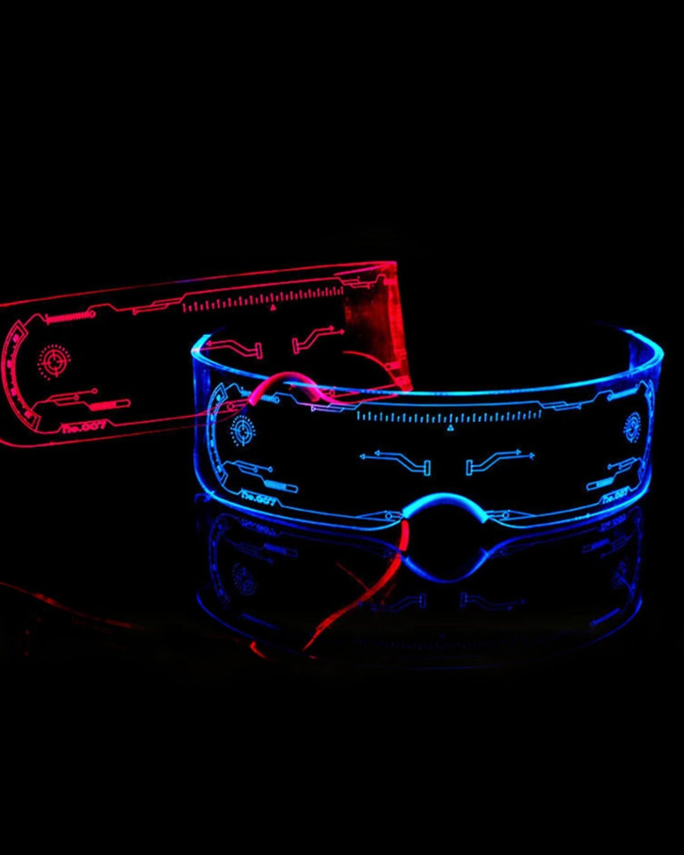 Into the Matrix LED Glasses - Rave Wonderland