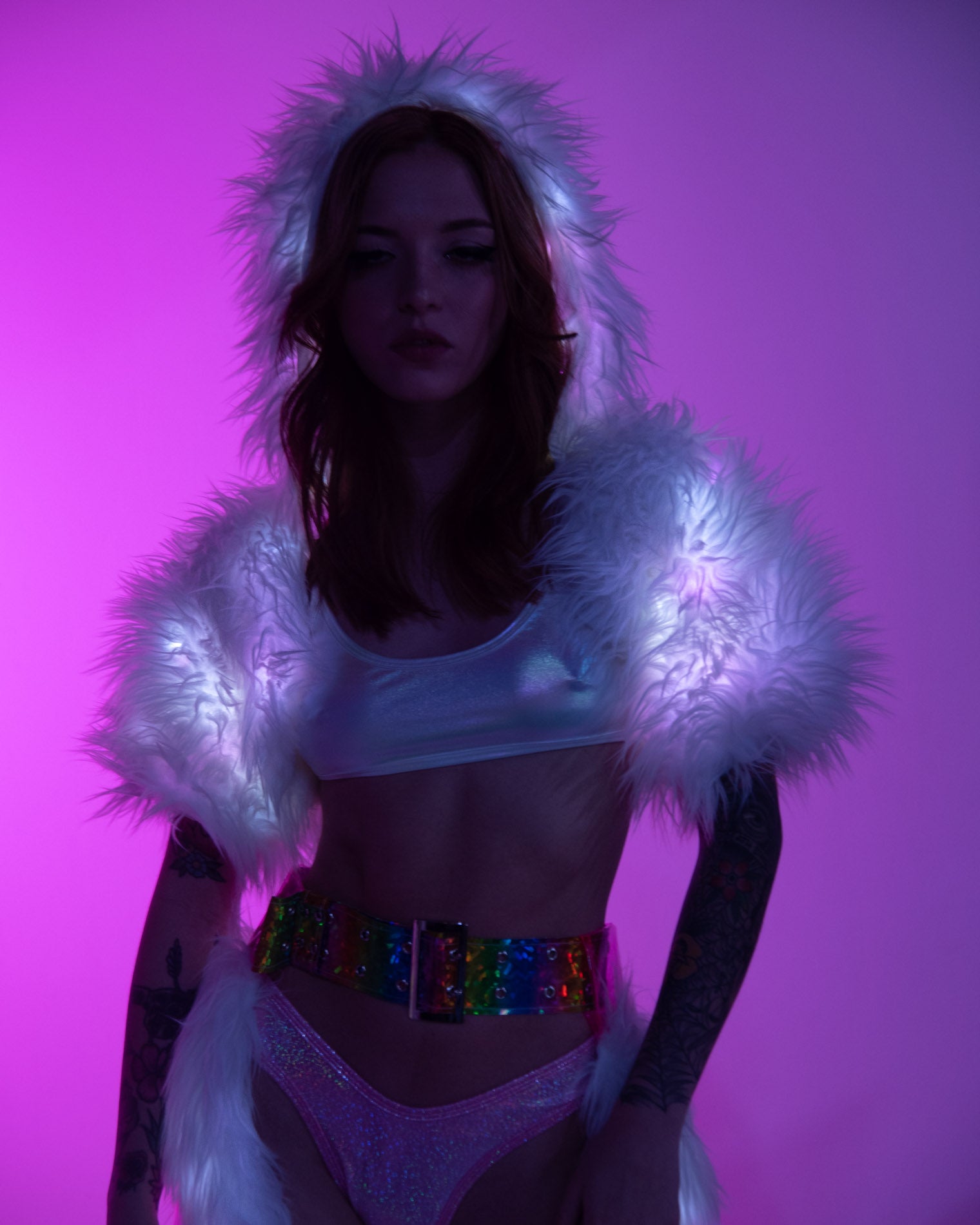 Dolls kill light up jacket hotsell