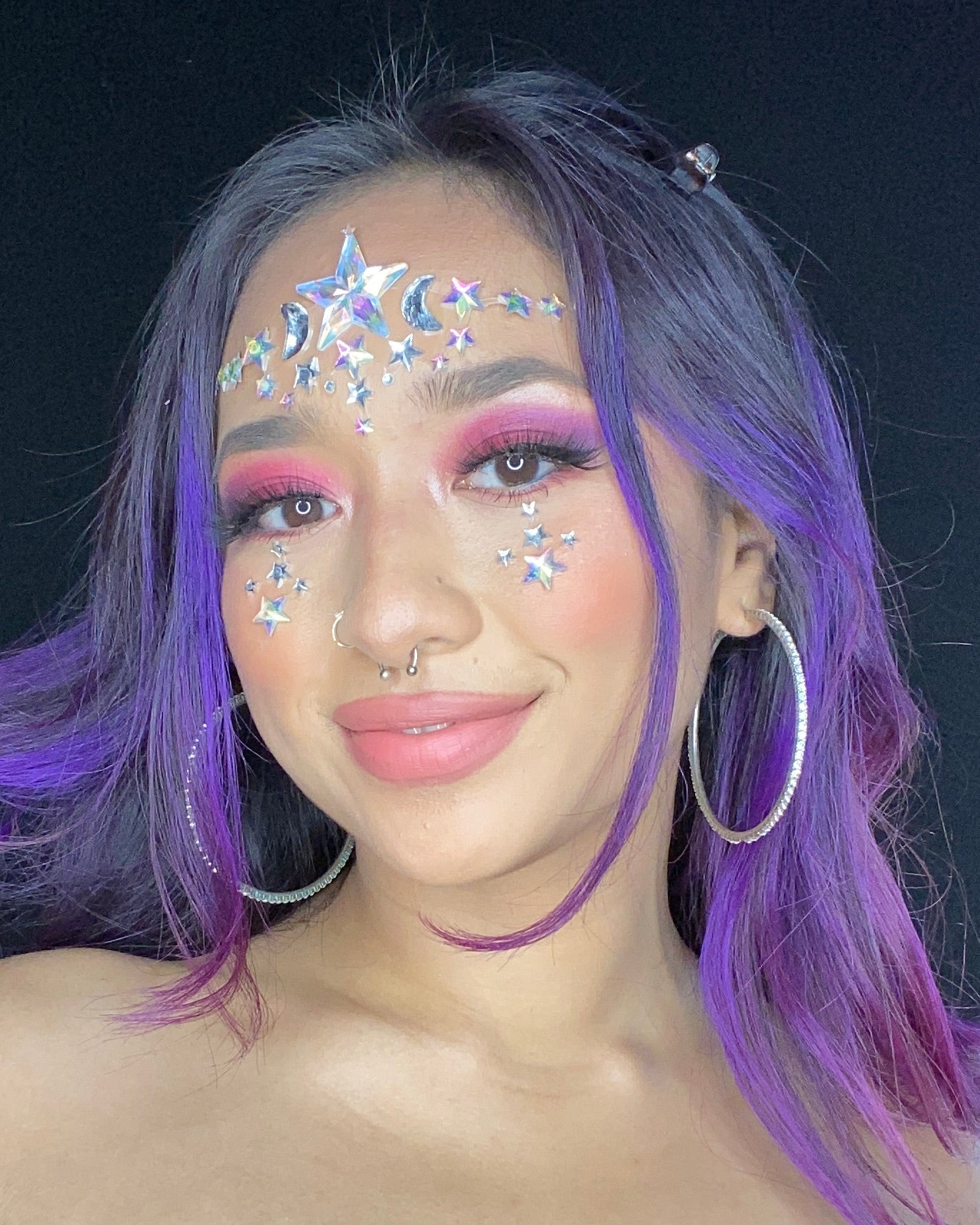 Stardust Princess Rave Face Jewel - Rave Wonderland
