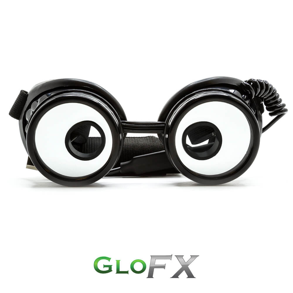 White Googly Eye Glasses