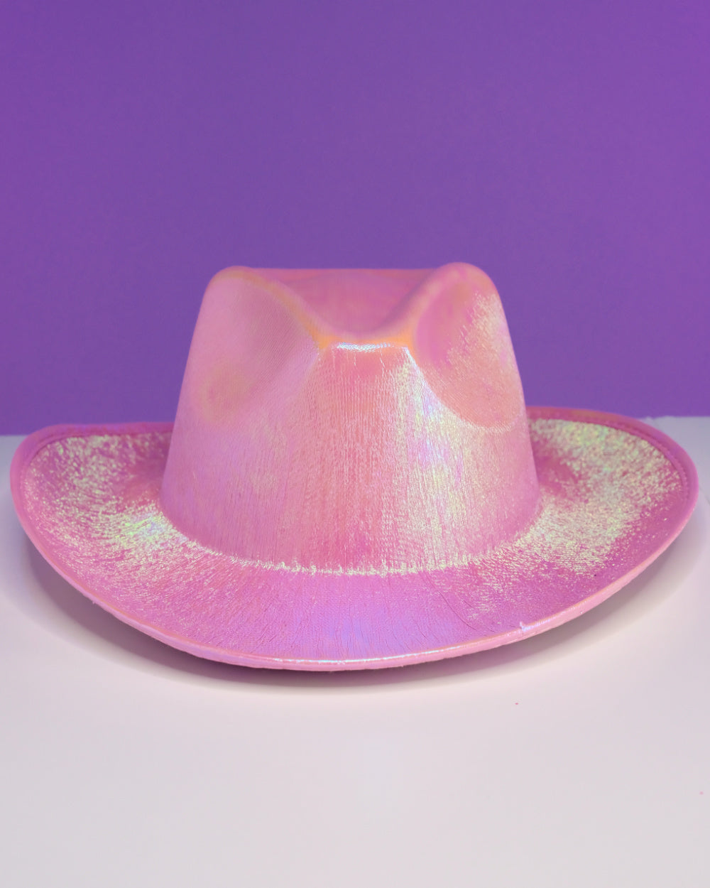 Gunslinger Iridescent Cowboy Hat - Rave Wonderland