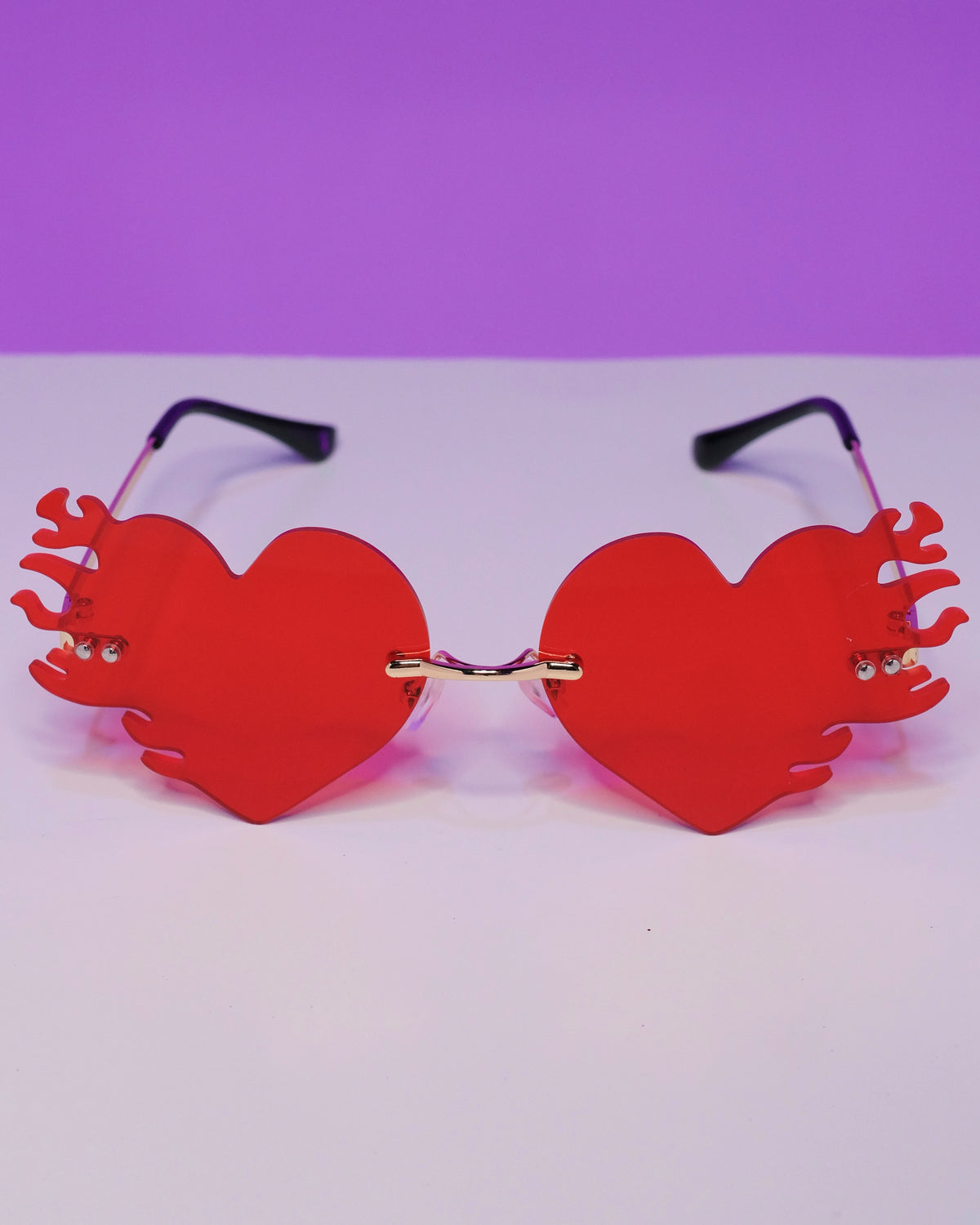 Heart on Fire Sunglasses