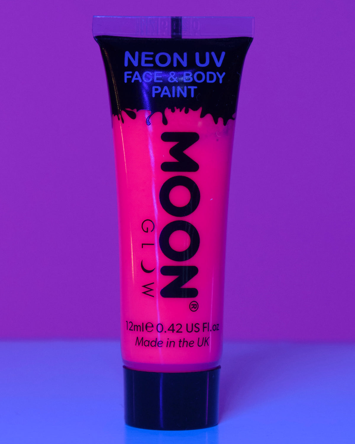 Moon Glow - 12ml Neon UV Face & Body Paint - Intense Yellow