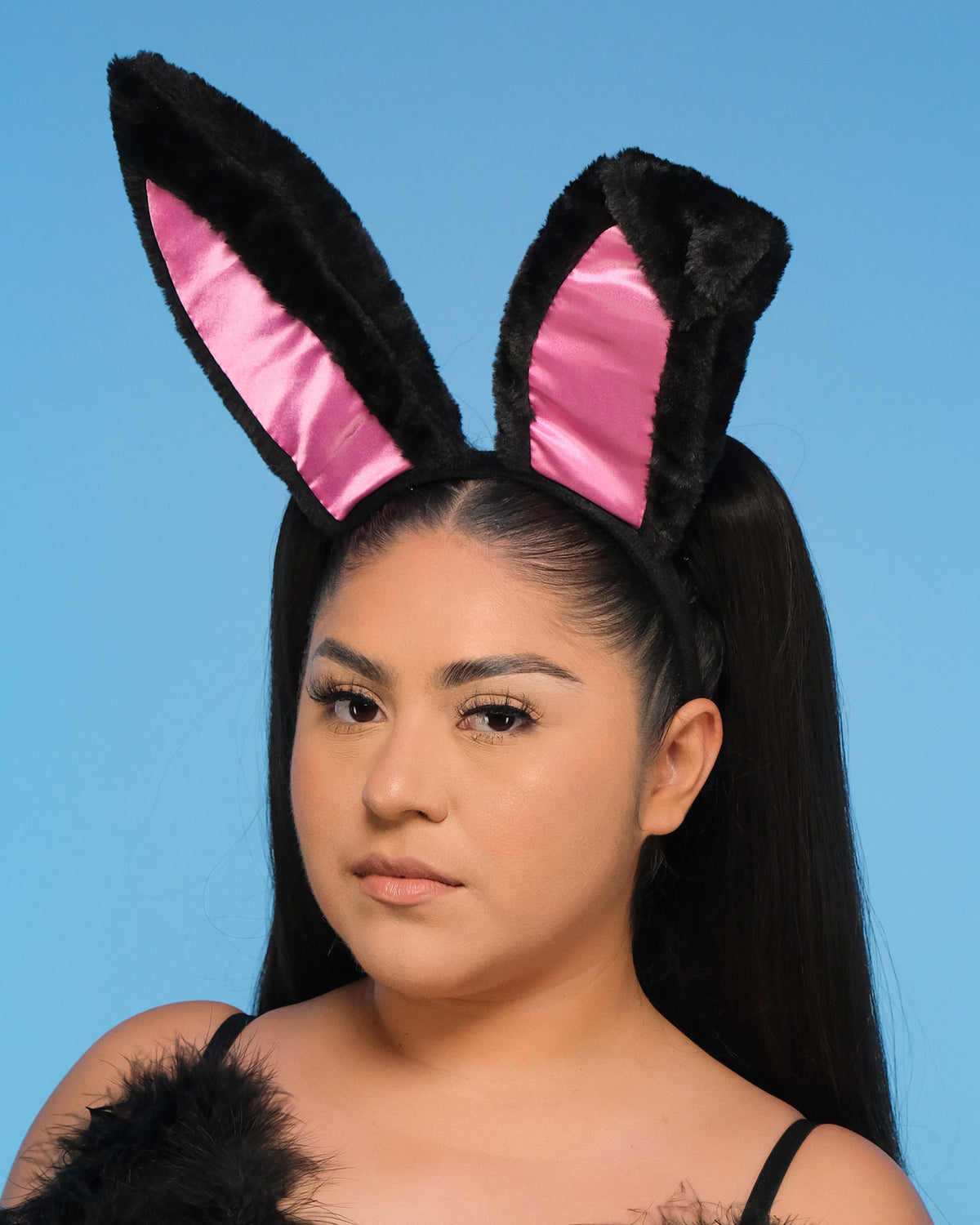 Plush Bunny Ears Headband - Rave Wonderland