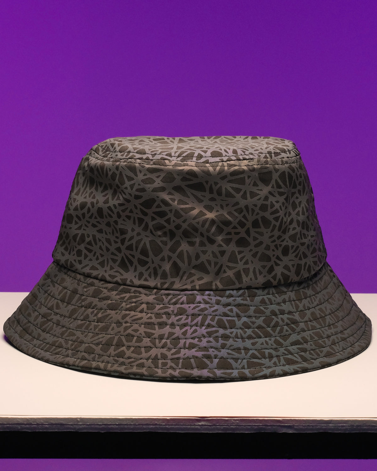 Shattered Flash Reflective Bucket Hat