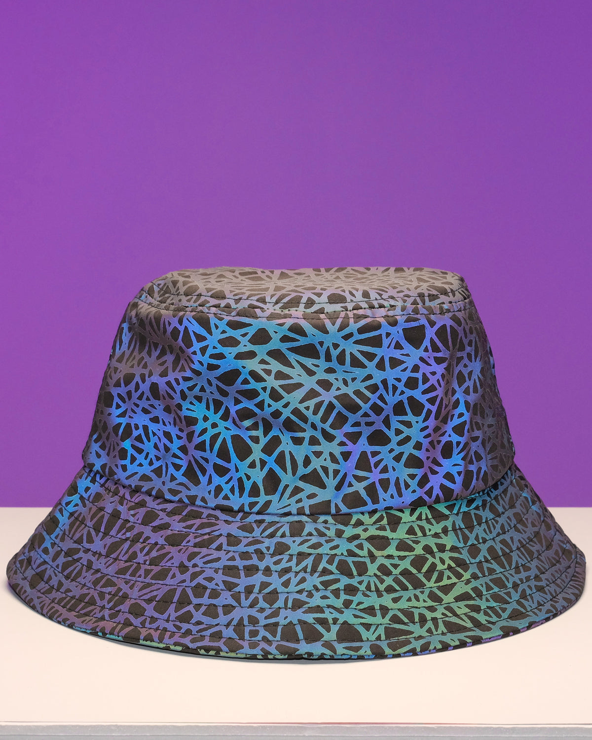 Shattered Flash Reflective Bucket Hat