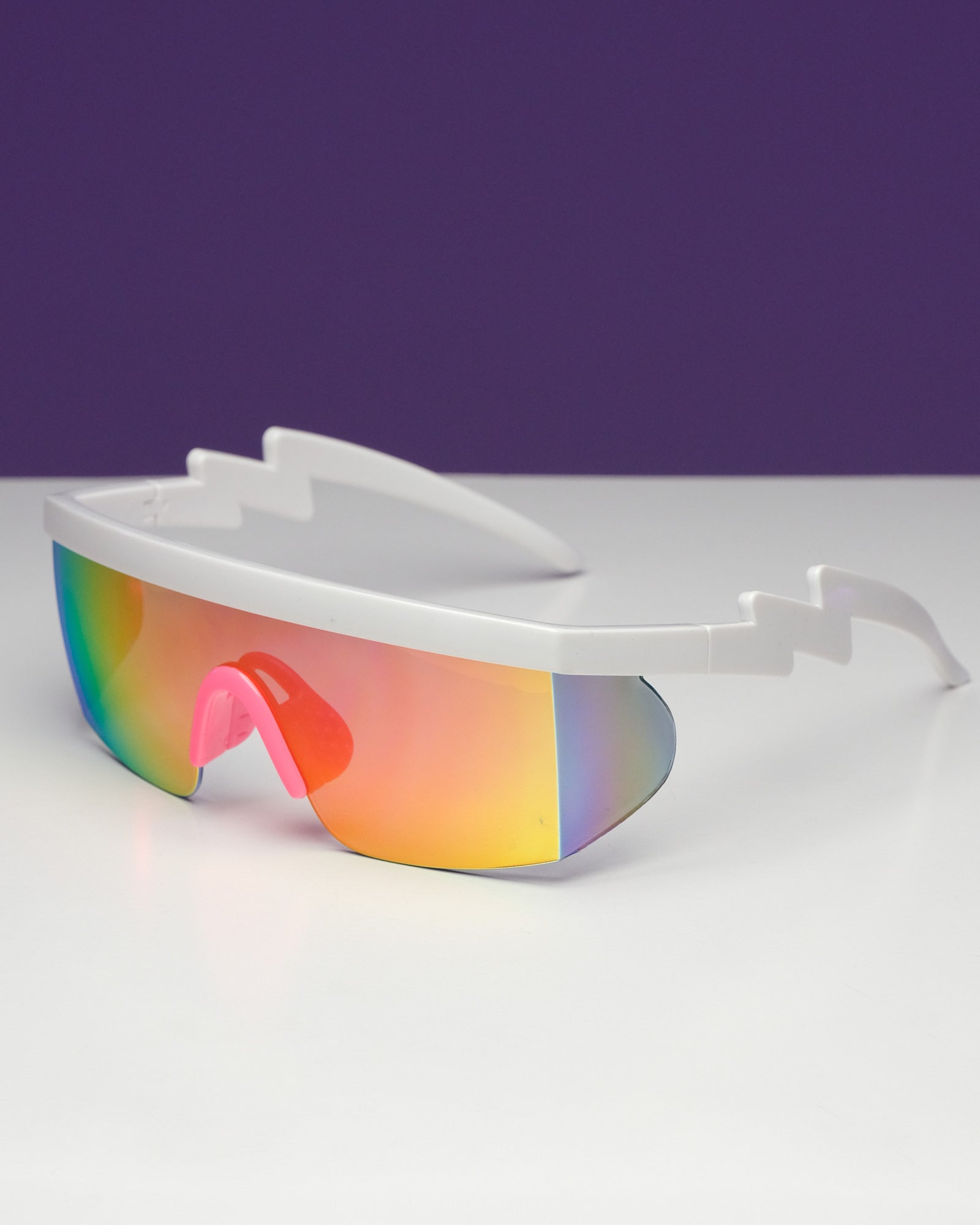 Polychromatic Electric Shaped Sunglasses Rave Wonderland