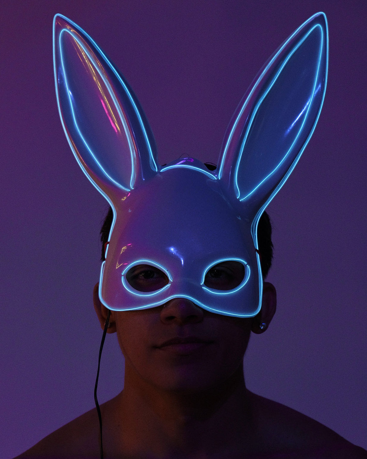 LED Bunny Mask
