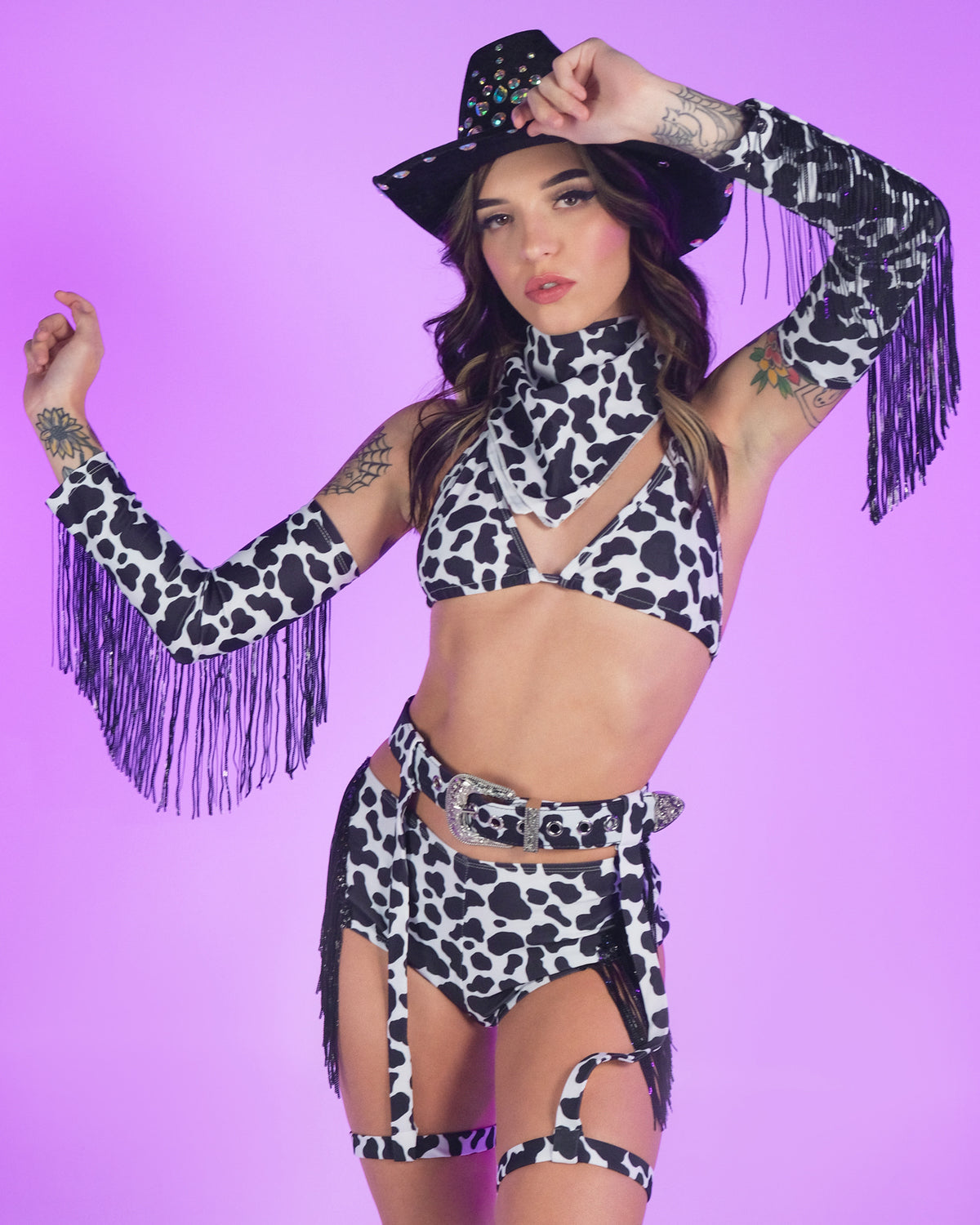 5pc Wild West Cowgirl Costume